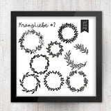 Plotterdatei Kranzliebe #2 //Winteredition - Sewando
