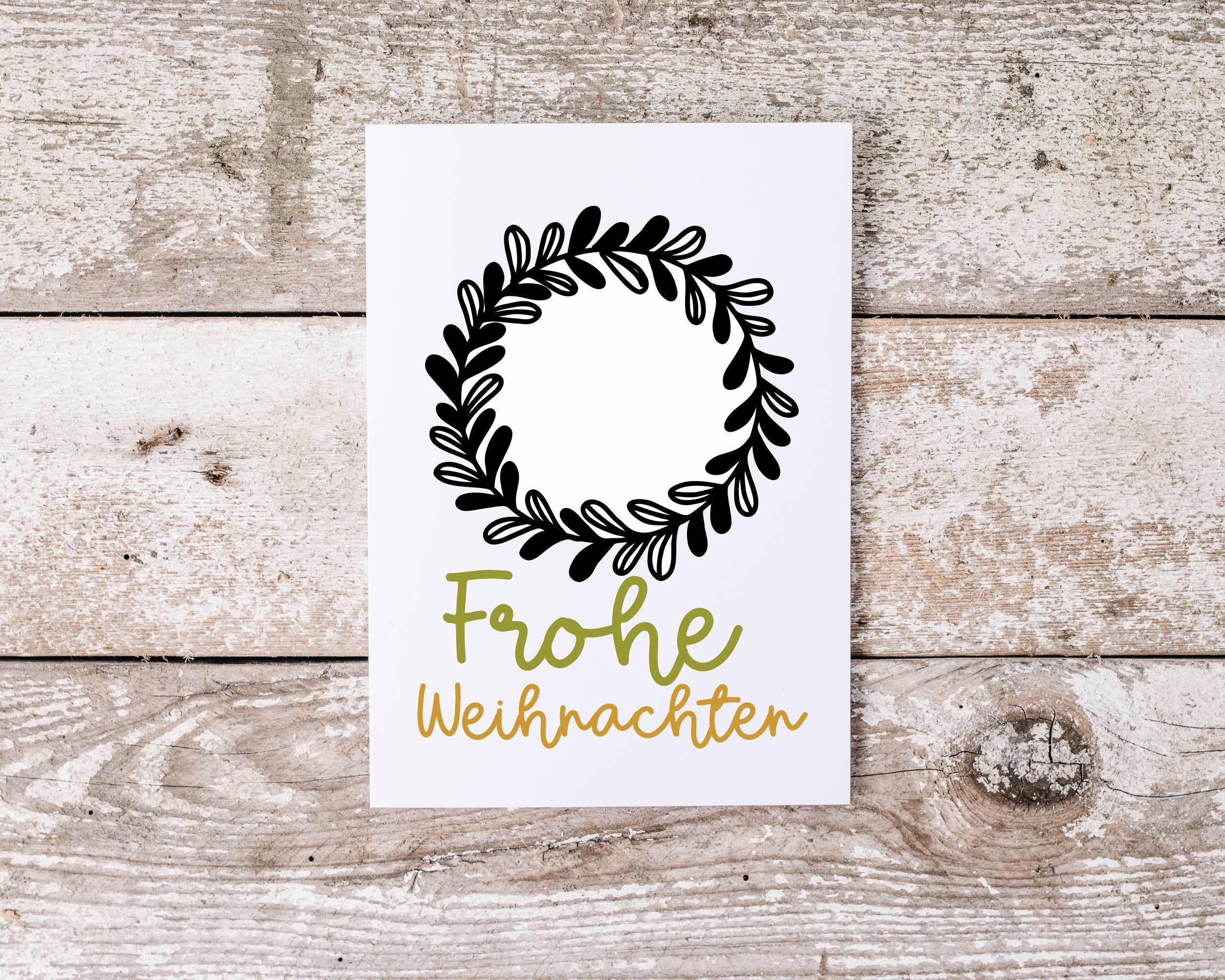 Plotterdatei Kranzliebe #2 //Winteredition - Sewando