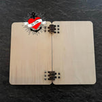 *Klappkarte 3&4 mm* Laserdatei - Sewando