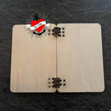 *Klappkarte 3&4 mm* Laserdatei - Sewando