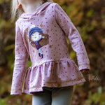 Kleid Jane – Schnittmuster für Kinderkleid & Tunika mit Kapuze Gr. 86-146 - Sewando