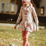Kleid Jane – Schnittmuster für Kinderkleid & Tunika mit Kapuze Gr. 86-146 - Sewando