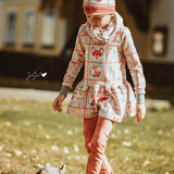 Kleid Jane – Schnittmuster für Kinderkleid & Tunika mit Kapuze Gr. 86-146 - Sewando
