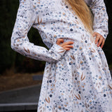 Kleid Jane – Schnittmuster für Kinderkleid & Tunika mit Kapuze Gr. 86-146 - Sewando