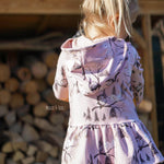 Kleid Jane – Schnittmuster für Kinderkleid & Tunika mit Kapuze Gr. 86-146 - Sewando
