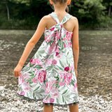 Stufenkleid Sharon – Schnittmuster für Sommerkleid & Top mit Raffung Gr. 74-164 - Sewando