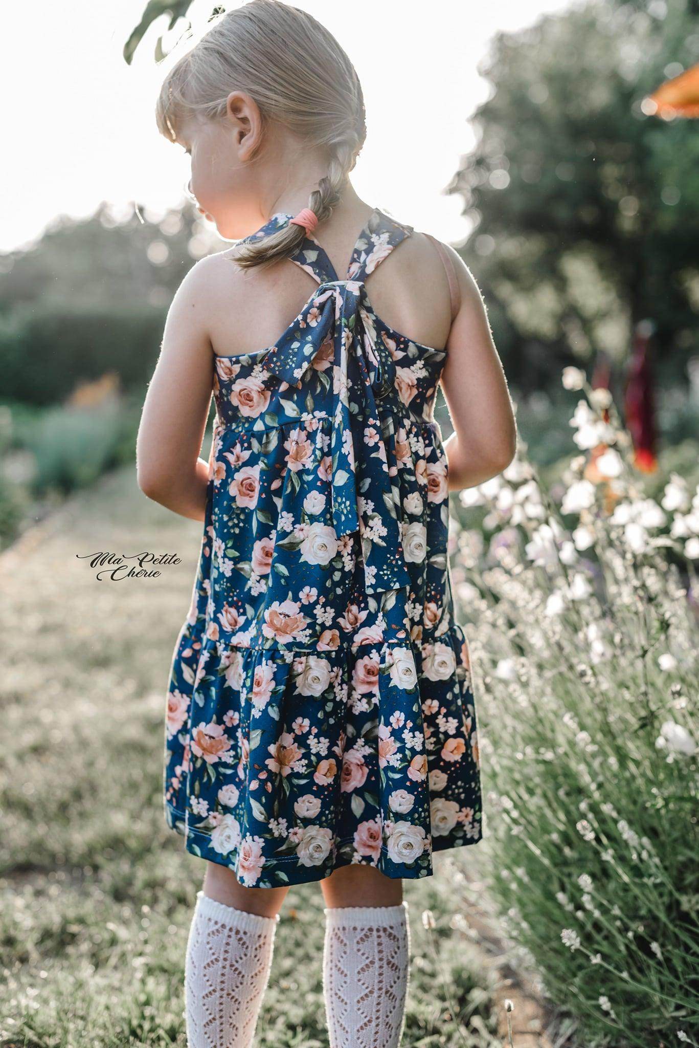 Stufenkleid Sharon – Schnittmuster für Sommerkleid & Top mit Raffung Gr. 74-164 - Sewando