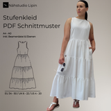 Maxikleid Schnittmuster PDF Damen | Maxi Dress Sewing Pattern | Anfängerfreundlich