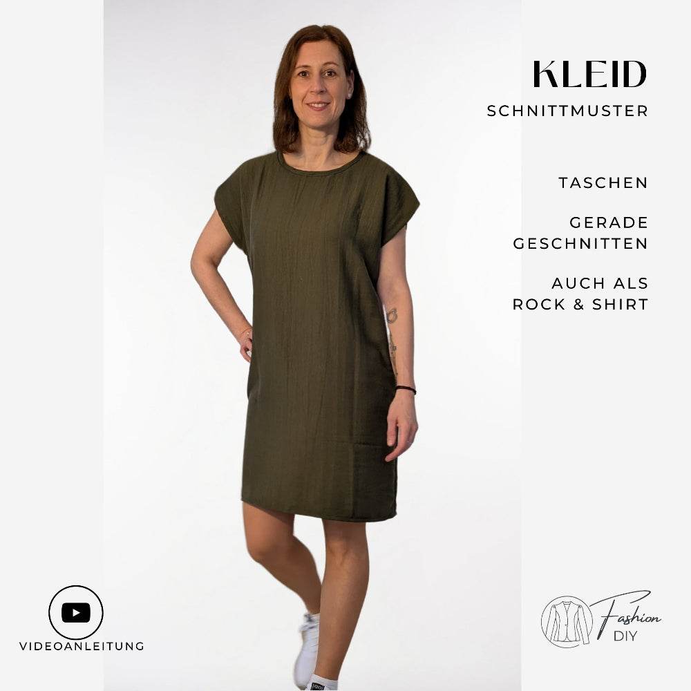 Kleid oder Rock & Shirt in S-XL - Sewando