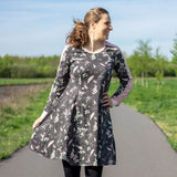 Schnittmuster Sweatkleid und Tunika Hanka, Größen 32 - 60 - Sewando