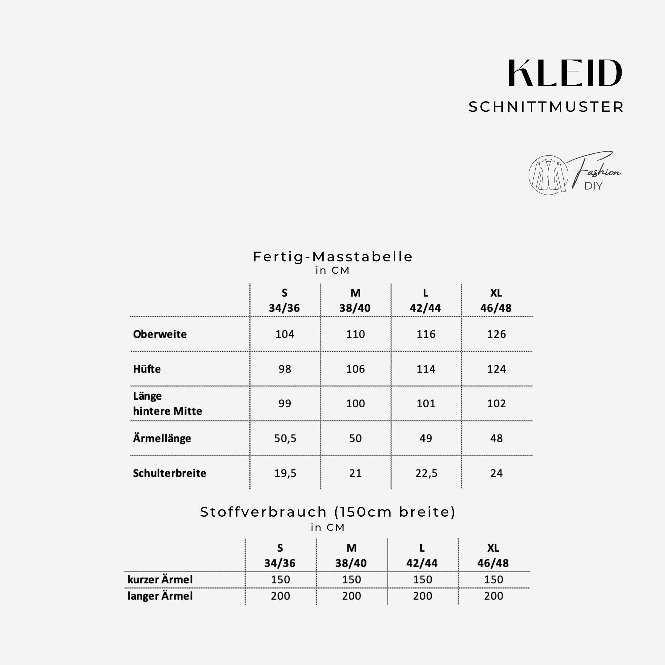 Kleid oder Rock & Shirt in S-XL - Sewando