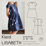 Schnittmuster KLEID LISABETH Gr. 86-140 - Sewando