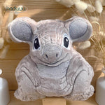 Stickdatei armadillo Stuffie Set 6 Größen, ITH Stickdatei Gürteltier - Sewando