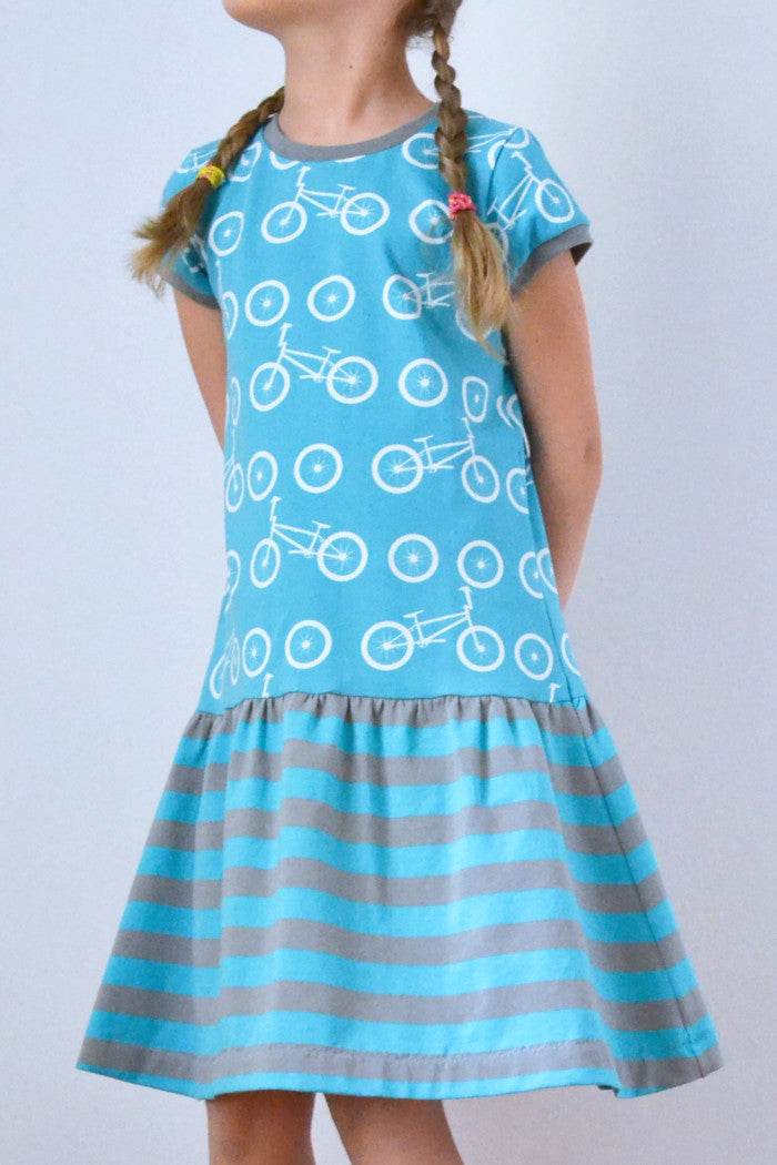 Schnittmuster JERSEYKLEID LISA Gr. 86-140 - Sewando