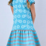 Schnittmuster JERSEYKLEID LISA Gr. 86-140 - Sewando