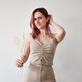 Top mit Raffung - Ava - Schnittmuster - Gr. 32-48 - Sewando