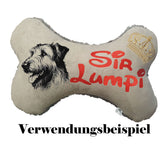 Stickdatei Irischer Wolfshund " Fred" - realistisch - FÜR HELLE STOFFE