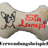 Stickdatei Boston Terrier "Kylo" - realistisch - FÜR HELLE STOFFE