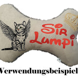 Stickdatei Katze Engel Bengalen "Hanny" - realistisch - FÜR HELLE STOFFE
