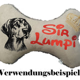 Stickdatei Bayrischer Gebirgsschweißhund "August"  FÜR HELLE STOFFE