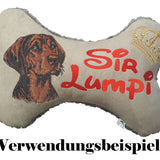 Stickdatei Applikation Bayrischer Gebirgsschweißhund "August"