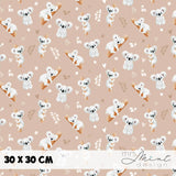 Stoffdesign - G'Day Mate Australien - Koala beige - nicht exkusiv - Sewando