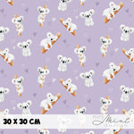 Stoffdesign - G'Day Mate Australien - Koala flieder - nicht exkusiv - Sewando