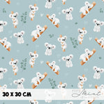 Stoffdesign - G'Day Mate Australien - Koala mint- nicht exkusiv - Sewando