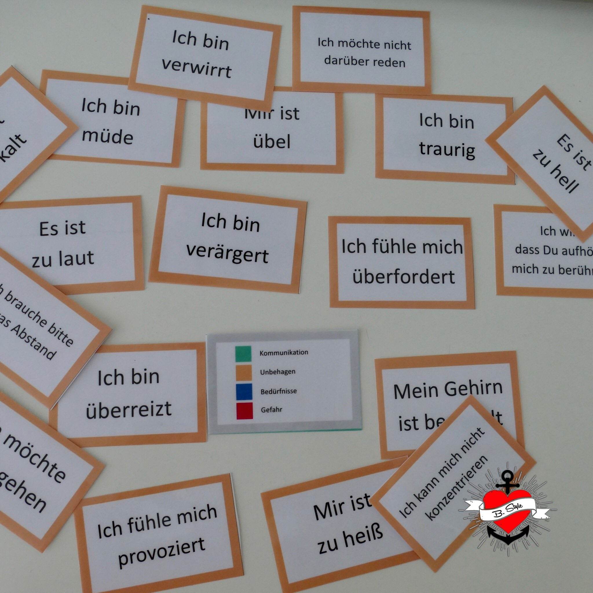 FREEBIE *Kommunikationskarten* Druckdatei - Sewando