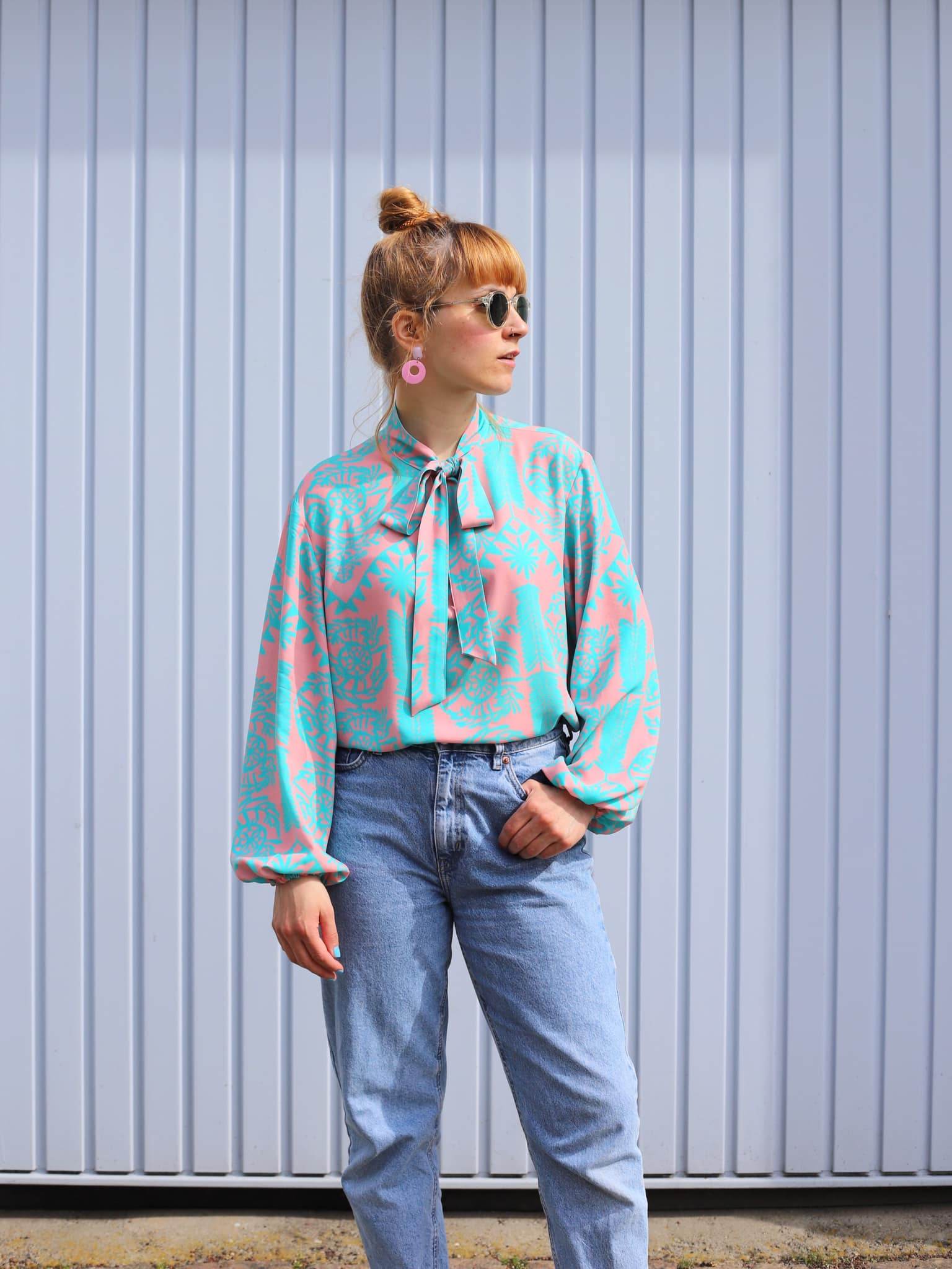 Schnittmuster Bluse Strik Gr. 32-50 - Sewando