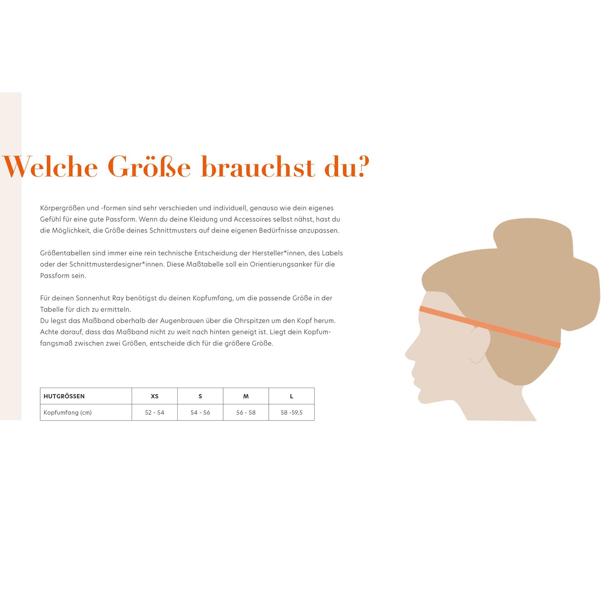 Ray Sonnenhut Schnittmuster und Anleitung - Sewando