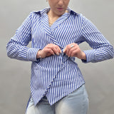 Wickelbluse Schnittmuster PDF Damen | Wrap Blouse Sewing Pattern
