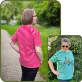Damenshirt Curl Gr. 32 - 54