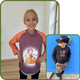 Schnittmuster Mädchenshirt Curl (Gr. 74 - 176)