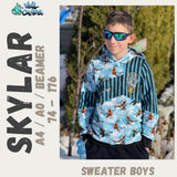 Schnittmuster *Skylar Sweater Boys* Gr. 62-176