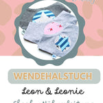 Ebook Nähanleitung Wendehalstuch Leon & Leonie - Sewando