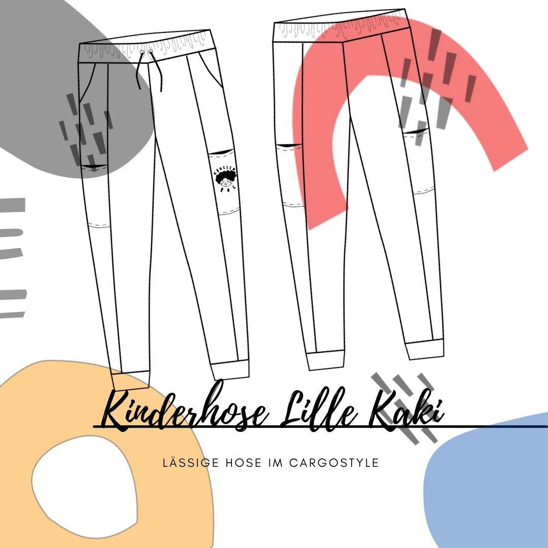 Schnittmuster Hose Lille Kaki Gr. 74-164 - Sewando