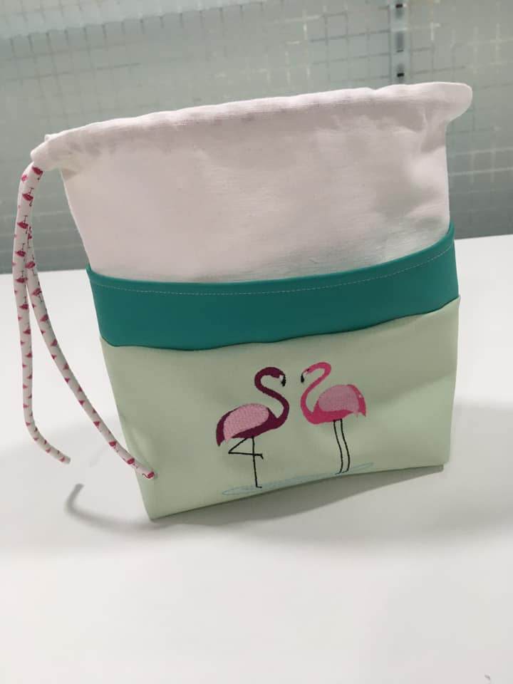 Schnittmuster Kosmetiktasche Kordi mit Kordelzug - Sewando
