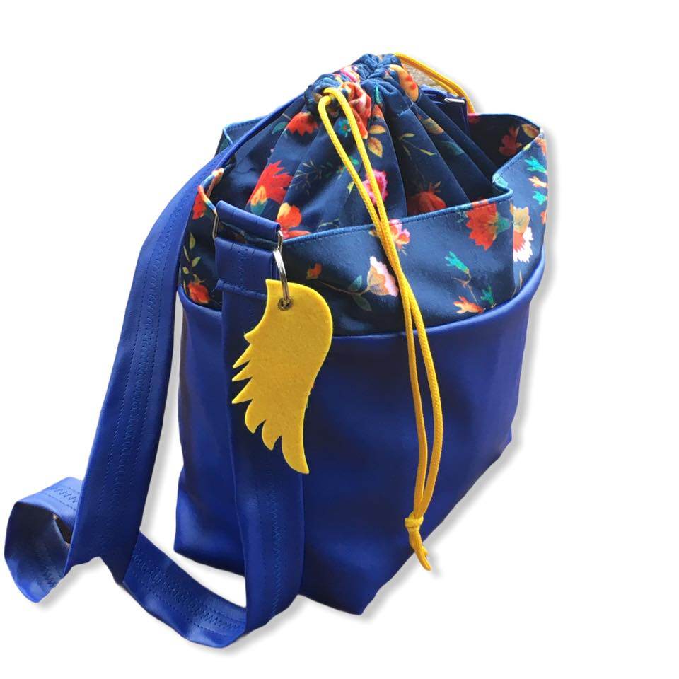 Schnittmuster Handtasche Kordia mit Kordelzug - Sewando