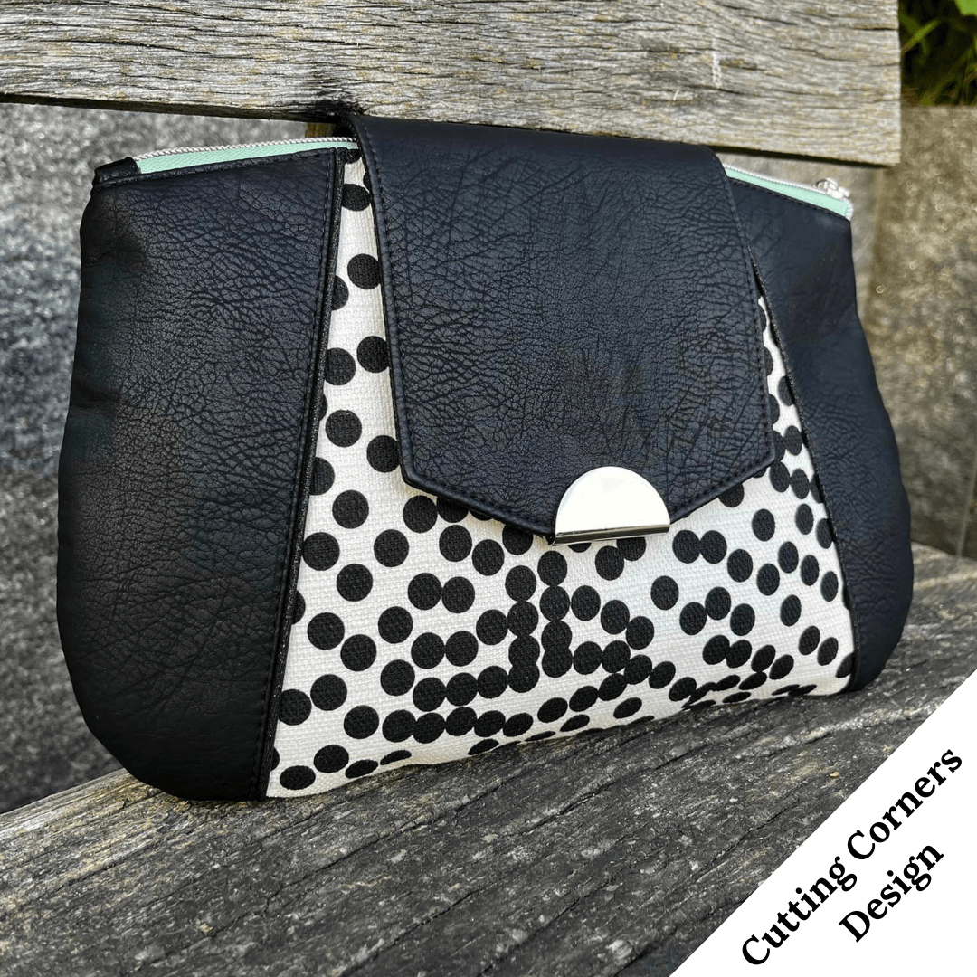 Clutch Tilda Schnittmuster Nähanleitung Tasche - Sewando