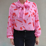 Schnittmuster Bluse Strik Gr. 32-50 - Sewando