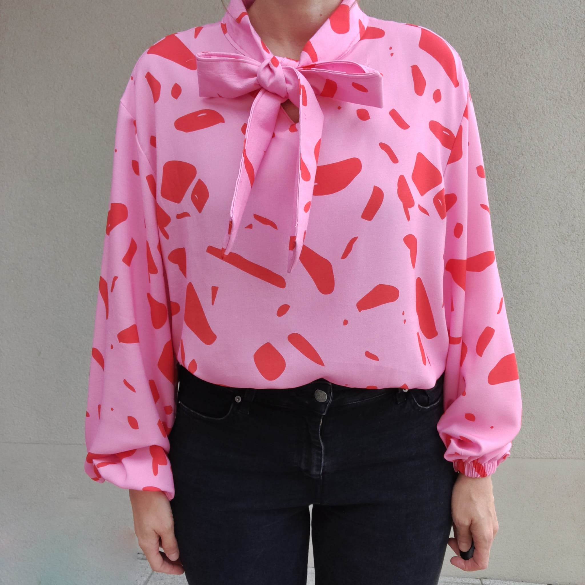 Schnittmuster Bluse Strik Gr. 32-50 - Sewando