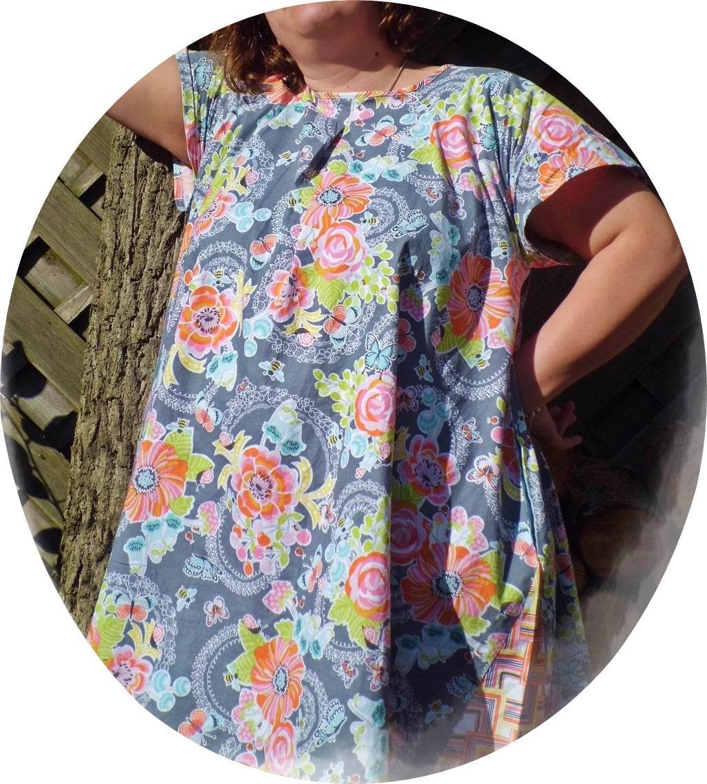 Ebook Kleid Matyna GR. 40/42 - 58/60 | BU 120-150 : - Sewando