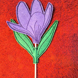 Stickdatei ITH Krokus Frühling Stabstickdatei - Sewando