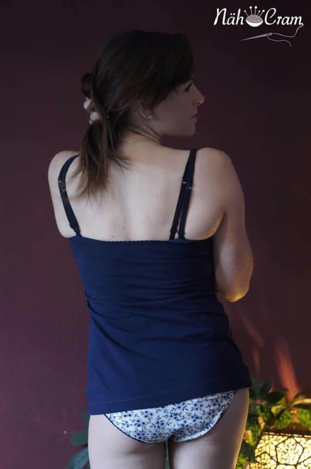 #Camysole | Camisole Top | Trägerhemdchen, Unterhemd Gr. 32-58 Cup AA bis E/F - Sewando