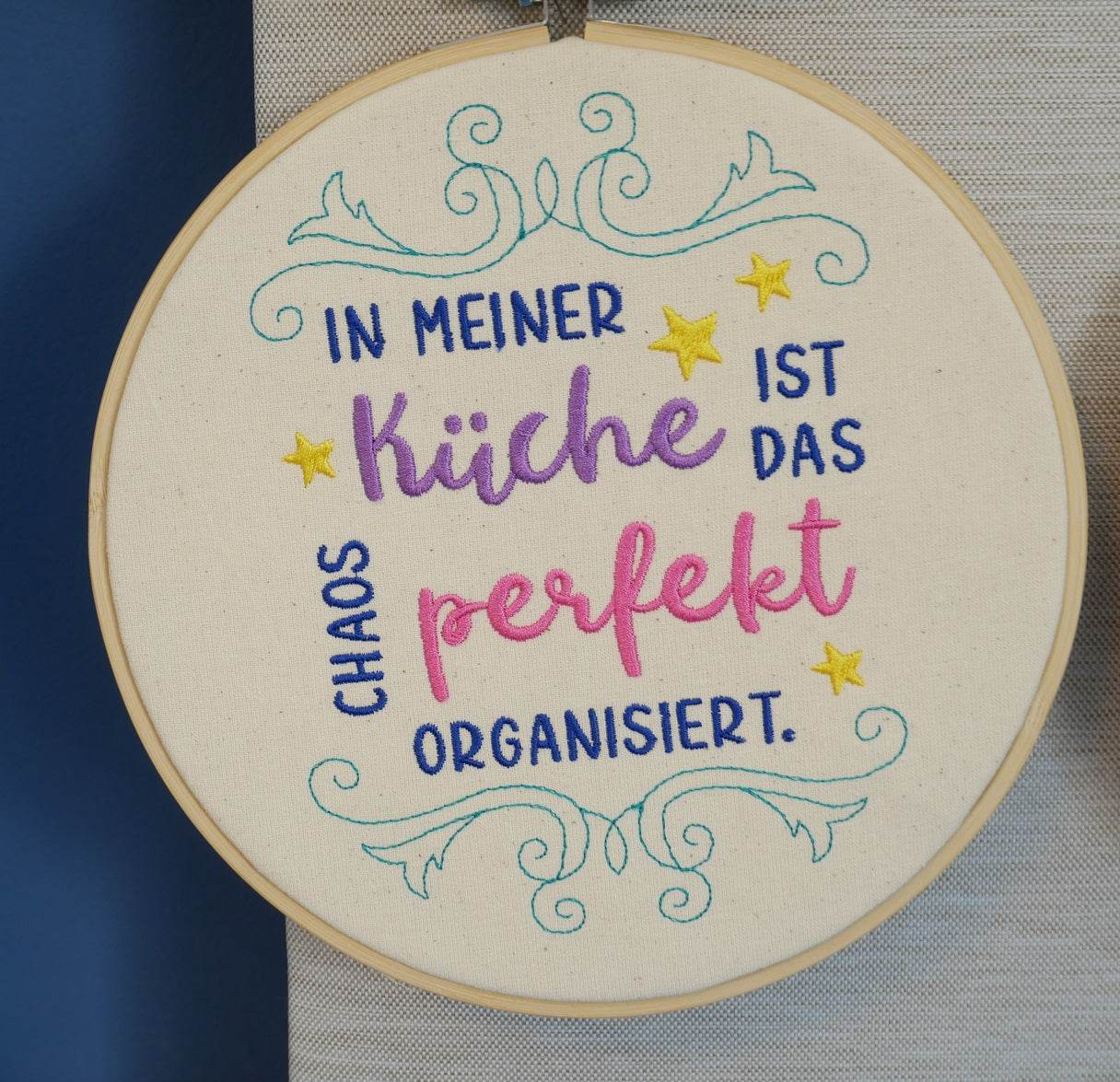 Stickdatei-Set mit Sprüchen zum Thema Küche & Kochen - Sewando