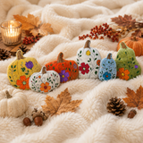 Stickdatei Herbst - Kürbis In the Hoop mit Blumen  Set 26133