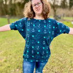 E-Book Oversize Shirt MissLässig 32-52 Schnittmuster - Sewando