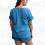 Schnittmuster Jersey-Schlafanzug - Pyjama Set mit Shirt & Hose für Damen Gr. 34-50 / BU 80-116 - Sewando