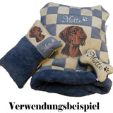 Stickdatei Applikation Bayrischer Gebirgsschweißhund "August"